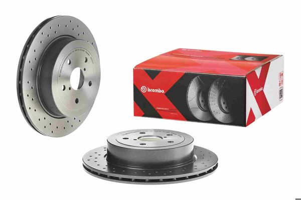 BREMBO 09.7813.2X | Fren Diski Arka Xtra Subaru | 2 Adet