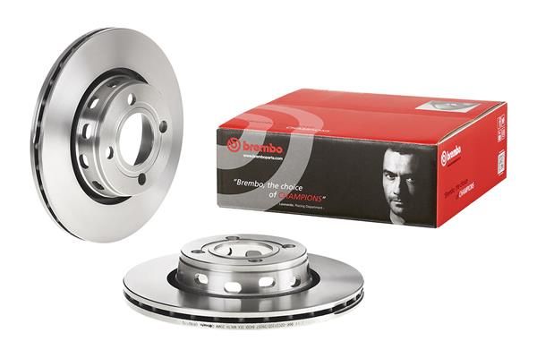 BREMBO 09.7821.10 | Fren Diski Ön Standard Audi | 2 Adet
