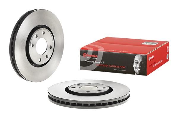 BREMBO 09.7877.11 | Fren Diski Ön UV Coated Citroen | 2 Adet