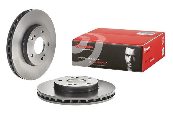BREMBO 09.7933.11 | Fren Diski Ön UV Coated Nissan | 2 Adet