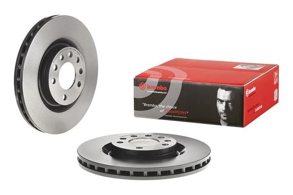 BREMBO 09.8004.51 | Fren Diski Ön UV Coated Opel | 2 Adet