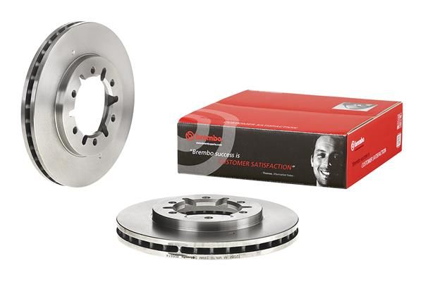 BREMBO 09.8066.14 | Fren Diski Ön Standard Nissan | 2 Adet