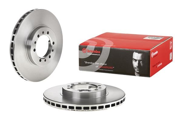 BREMBO 09.8071.10 | Fren Diski Ön Standard Mitsubishi | 2 Adet