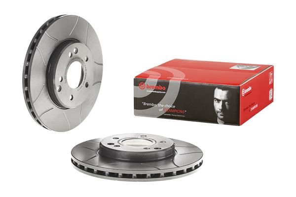 BREMBO 09.8411.75 | Fren Diski Ön Max Mercedes-Benz | 2 Adet