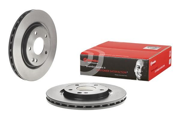 BREMBO 09.8519.11 | Fren Diski Ön UV Coated Mercedes-Benz | 2 Adet