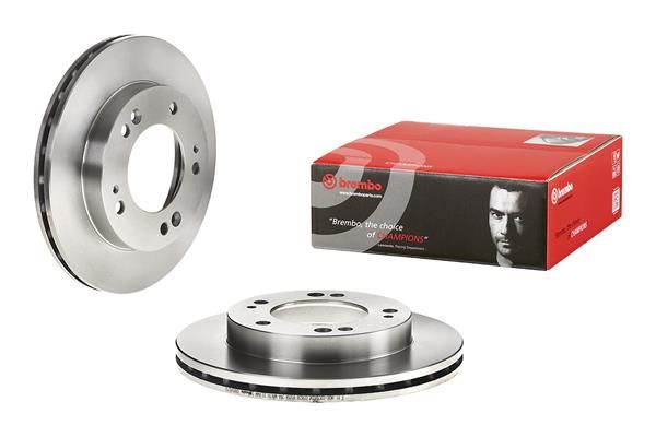 BREMBO 09.8546.10 | Fren Diski Ön Standard Kia | 2 Adet
