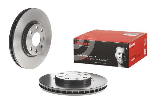 BREMBO 09.8601.11 | Fren Diski Ön UV Coated Opel | 2 Adet