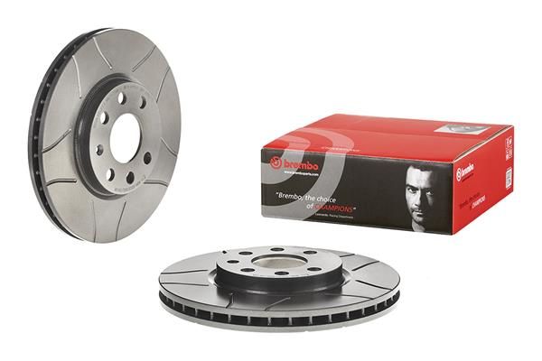 BREMBO 09.8601.75 | Fren Diski Ön Max Opel | 2 Adet