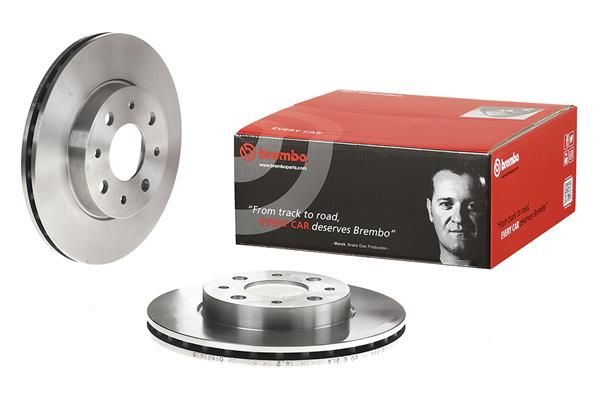 BREMBO 09.8616.10 | Fren Diski Ön Standard Ford | 2 Adet