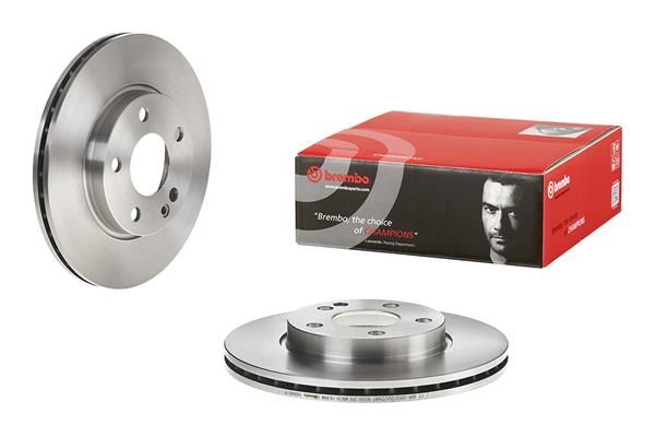BREMBO 09.8680.14 | Fren Diski Ön Standard Mercedes-Benz | 2 Adet