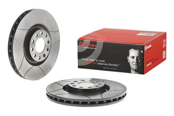 BREMBO 09.8689.75 | Fren Diski Ön Max Audi | 2 Adet