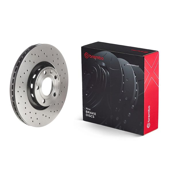 BREMBO 09.8690.1X | Fren Diski Ön Xtra Audi | 2 Adet