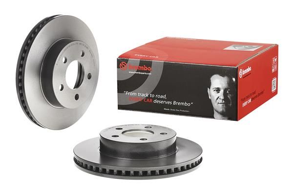 BREMBO 09.8864.11 | Fren Diski Ön UV Coated Jeep | 2 Adet