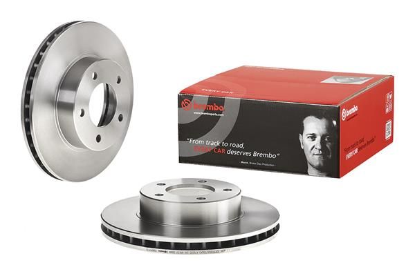 BREMBO 09.8955.10 | Fren Diski Ön Standard Jaguar | 2 Adet