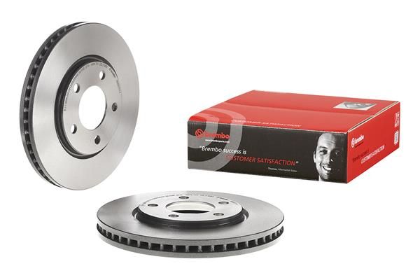 BREMBO 09.8977.11 | Fren Diski Ön UV Coated Chrysler | 2 Adet