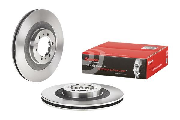 BREMBO 09.9132.10 | Fren Diski Ön Standard Mitsubishi | 2 Adet