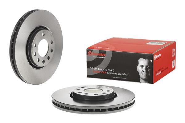 BREMBO 09.9162.11 | Fren Diski Ön UV Coated Chevrolet | 2 Adet