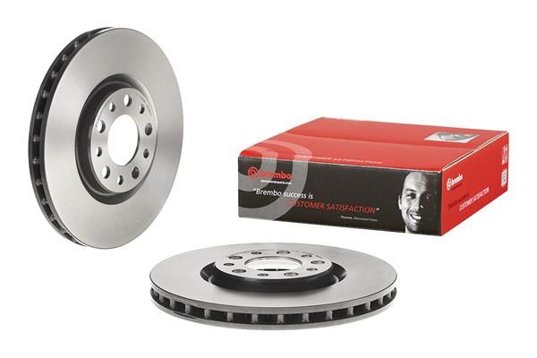BREMBO 09.9363.11 | Fren Diski Ön UV Coated Alfa Romeo | 2 Adet