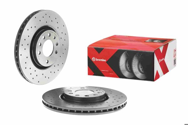 BREMBO 09.9369.1X | Fren Diski Ön Xtra Opel | 2 Adet