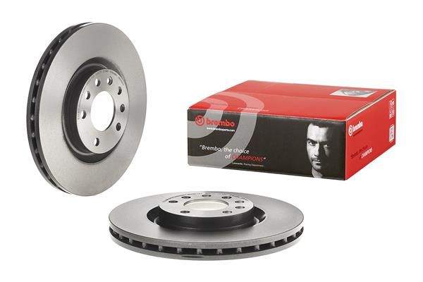 BREMBO 09.9399.11 | Fren Diski Ön UV Coated Fiat | 2 Adet