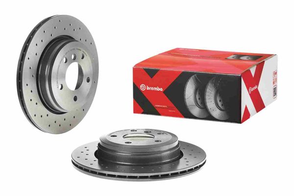 BREMBO 09.9425.1X | Fren Diski Arka Xtra BMW | 2 Adet