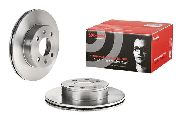 BREMBO 09.9537.20 | Fren Diski Ön Havalı-(242-4)-(Accent 2000 / 2006 Milenyum-Admıre)