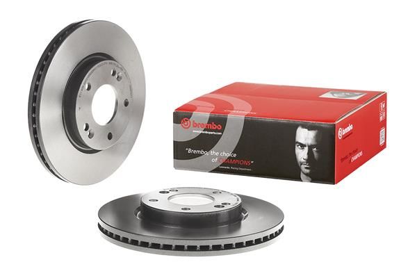 BREMBO 09.9574.11 | Fren Diski Ön UV Coated Hyundai | 2 Adet