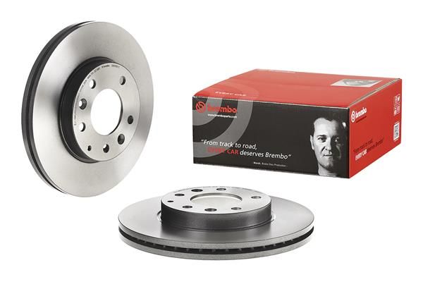 BREMBO 09.9585.11 | Fren Diski Ön UV Coated Mazda | 2 Adet