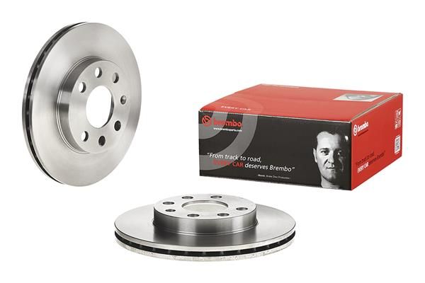 BREMBO 09.9607.14 | Fren Diski Ön Standard Opel | 2 Adet