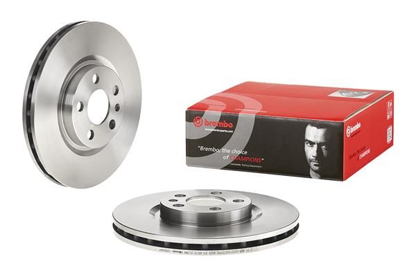 BREMBO 09.9609.24 | Fren Diski Ön Standard Peugeot | 2 Adet