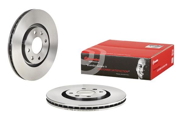 BREMBO 09.9613.10 | Fren Diski Ön Standard Peugeot | 2 Adet