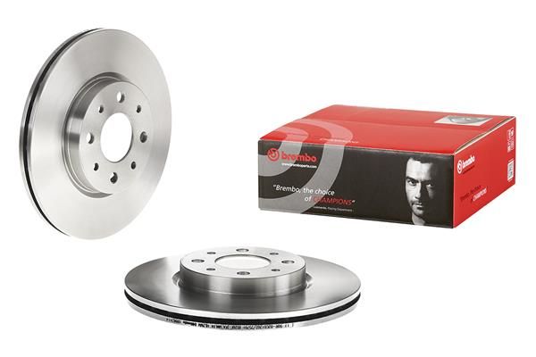BREMBO 09.9631.14 | Fren Diski Ön Standard Alfa Romeo | 2 Adet