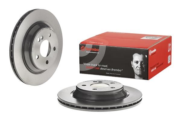 BREMBO 09.9738.11 | Fren Diski Arka UV Coated Mercedes-Benz | 2 Adet