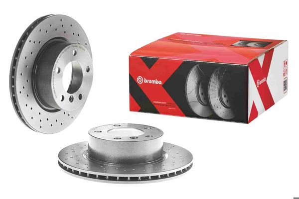 BREMBO 09.9752.1X | Fren Diski Ön Xtra BMW | 2 Adet