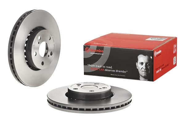 BREMBO 09.9790.11 | Fren Diski Ön UV Coated Toyota | 2 Adet
