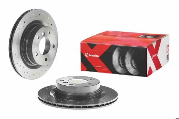 BREMBO 09.9793.1X | Fren Diski Arka Xtra BMW | 2 Adet