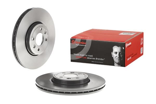 BREMBO 09.9895.11 | Fren Diski Ön UV Coated Renault | 2 Adet