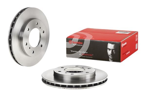 BREMBO 09.9996.10 | Fren Diski Ön Standard Mitsubishi | 2 Adet