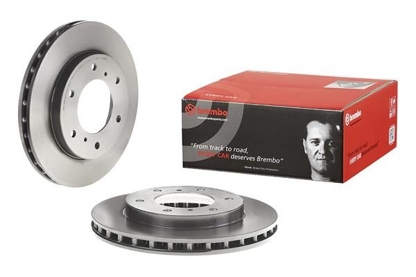 BREMBO 09.9996.11 | Fren Diski Ön UV Coated Mitsubishi | 2 Adet