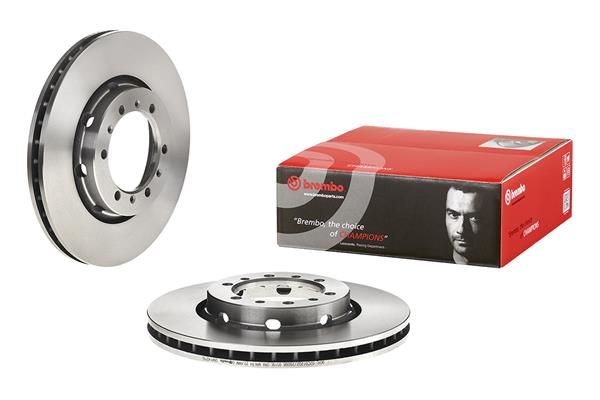 BREMBO 09.A142.10 | Fren Diski Ön Mitsubishi L400 1995-/ | 2 Adet