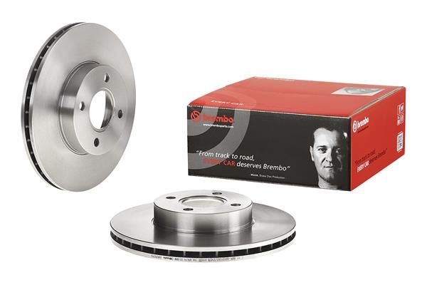 BREMBO 09.A293.10 | Fren Diski Ön Standard Ford | 2 Adet