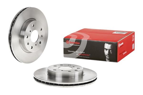 BREMBO 09.A296.14 | Fren Diski Ön Standard Fiat | 2 Adet