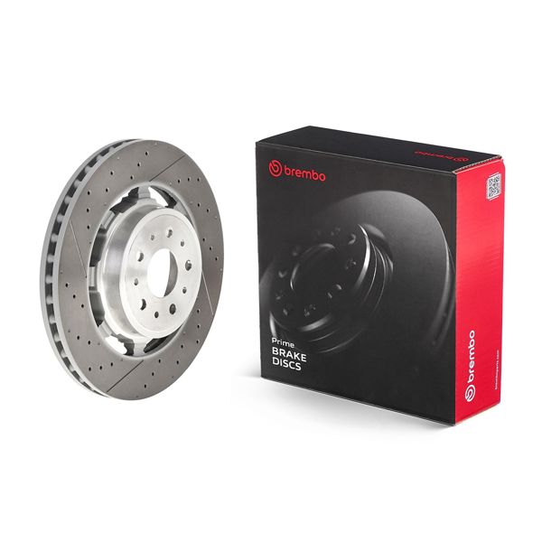 BREMBO 09.A299.33 | Fren Diski Ön Dual Cast Maseratı | 2 Adet