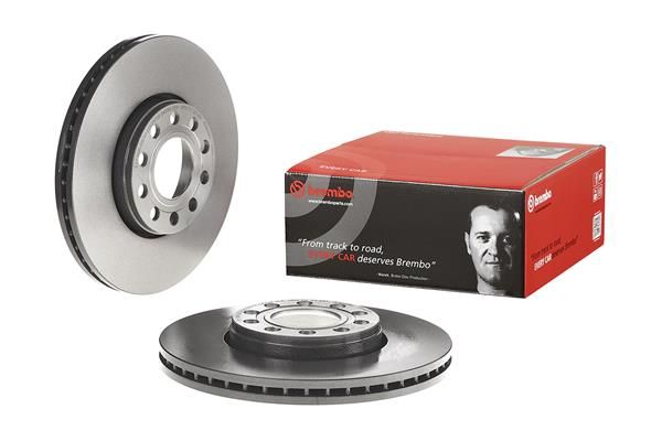 BREMBO 09.A428.11 | Fren Diski Ön UV Coated VW | 2 Adet