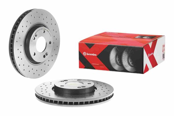 BREMBO 09.A532.1X | Fren Diski Ön Xtra Hyundai | 2 Adet