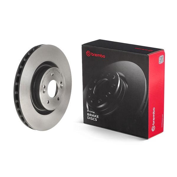 BREMBO 09.A554.11 | Fren Diski Ön UV Coated Hyundai | 2 Adet