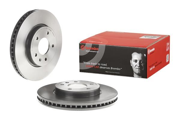 BREMBO 09.A630.11 | Fren Diski Ön UV Coated Chevrolet | 2 Adet