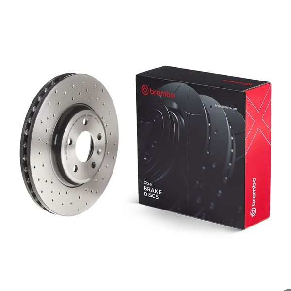 BREMBO 09.A758.1X | Fren Diski Ön Xtra Audi | 2 Adet