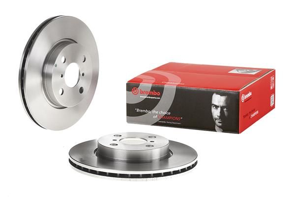 BREMBO 09.A913.14 | Fren Diski Ön Havalı-(258-4)-(Toyota Yaris 06 / 11 1.0-1.3-1.4 D4d) | 2 Adet