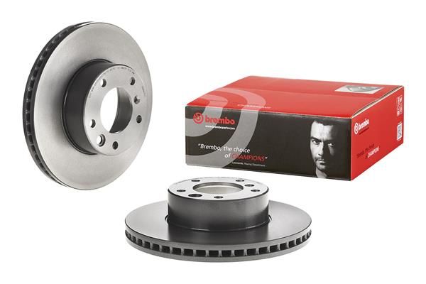 BREMBO 09.A917.11 | Fren Diski Ön UV Coated Mercedes-Benz | 2 Adet